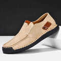 Men's Arch Support Slip-On Shoes — William Cushioned Leather Loafers