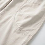 White Women's Barrel Jeans — Kiera High-Rise Curved Wide-Leg Pockets - Close Up Pocket