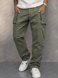 Men's Cargo Pants with Zip Pockets & Relaxed Comfort Fit — Milo