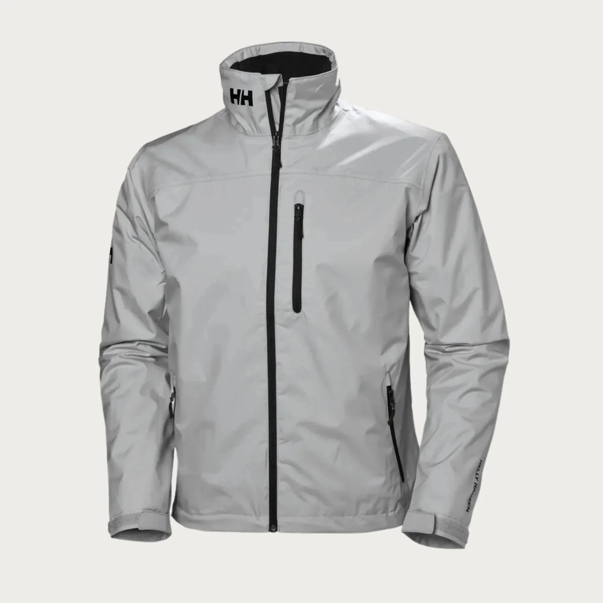 Gray Men's Full-Zip Rain Jacket — Oliver Everyday Waterproof Windproof - Studio Flat