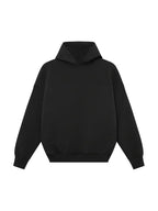 Men's Hooded Tracksuit Set with Relaxed Straight Fit - Flat Lay Hoodie