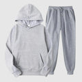 Men's Hooded Tracksuit with Kangaroo Pocket & Drawstring Waist — Felix