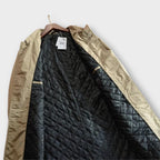 Men's Waterproof Coat with Lightweight Lining & Regular Fit - Lining Flat Lay