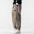 Men's Jogger Pants with Sherpa Lining & Striped Side Panels — William