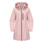 Pink Women's Waterproof Rain Jacket - Studio Front