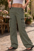 Women's Wide-Leg Cargo Pants with Relaxed Fit & Deep Cargo Pockets — Florence