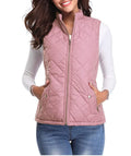 Women's Lightweight Quilted Gilet with Relaxed Fit & Zip Pockets — Saskia